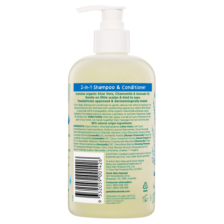 2-in-1 Shampoo & Conditioner