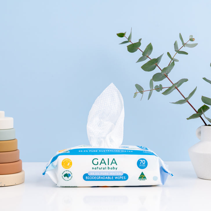99.5% Pure Water Wipes