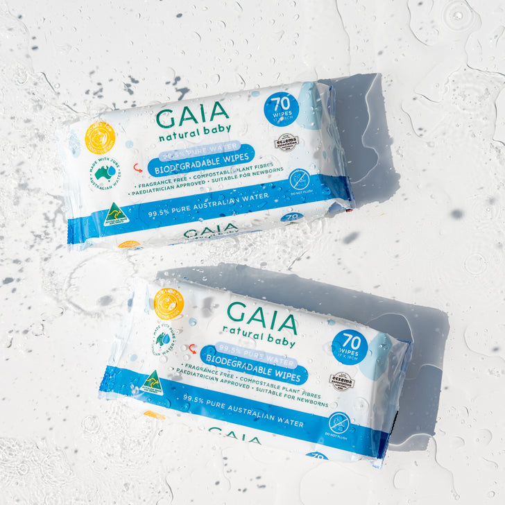 99.5% Pure Water Wipes