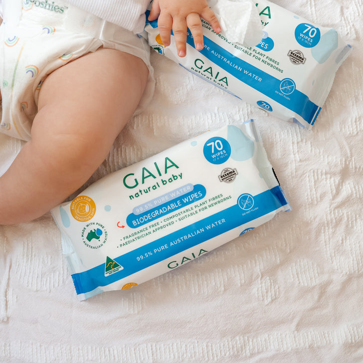 99.5% Pure Water Wipes