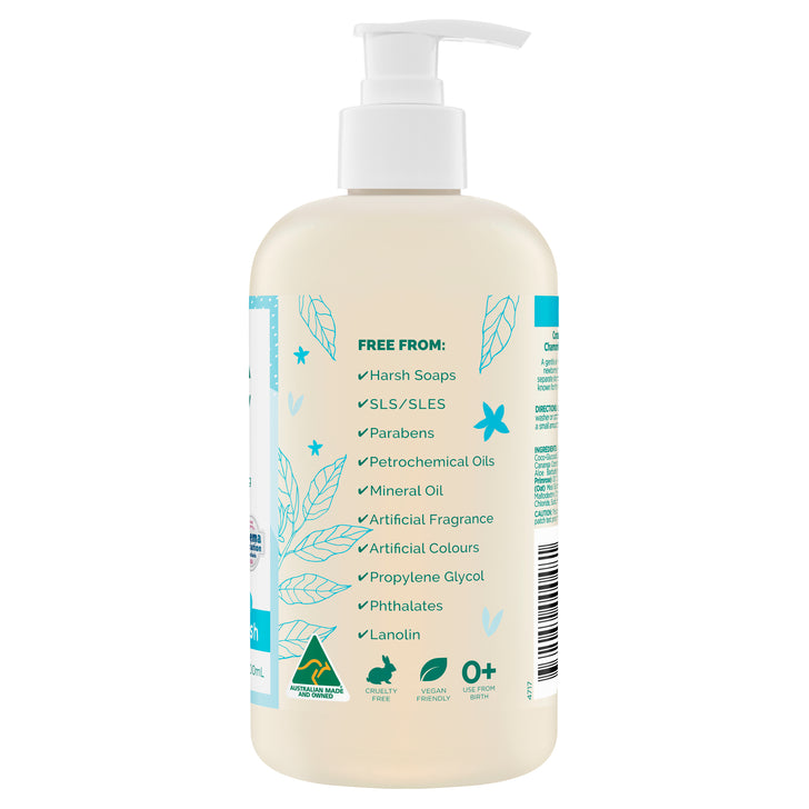 Gaia shops baby hair and body wash