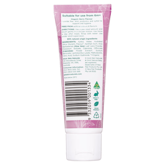 Natural Probiotic Toothpaste - Berry Burst