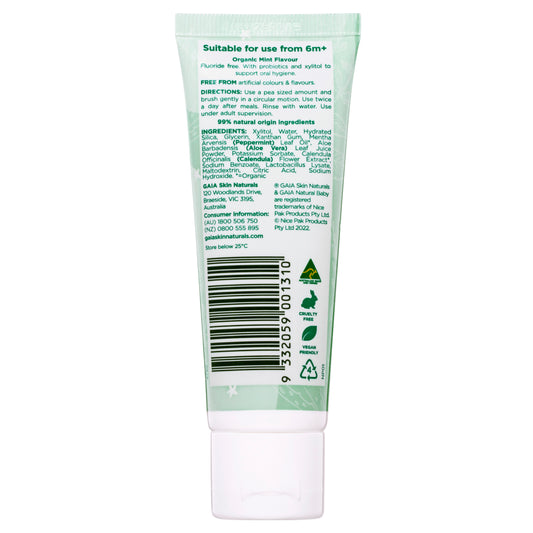 Natural Probiotic Toothpaste - Mild Mint