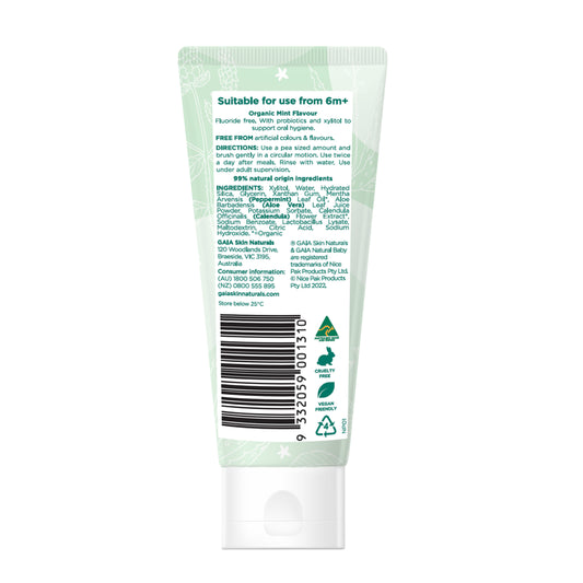 Natural Probiotic Toothpaste - Mild Mint